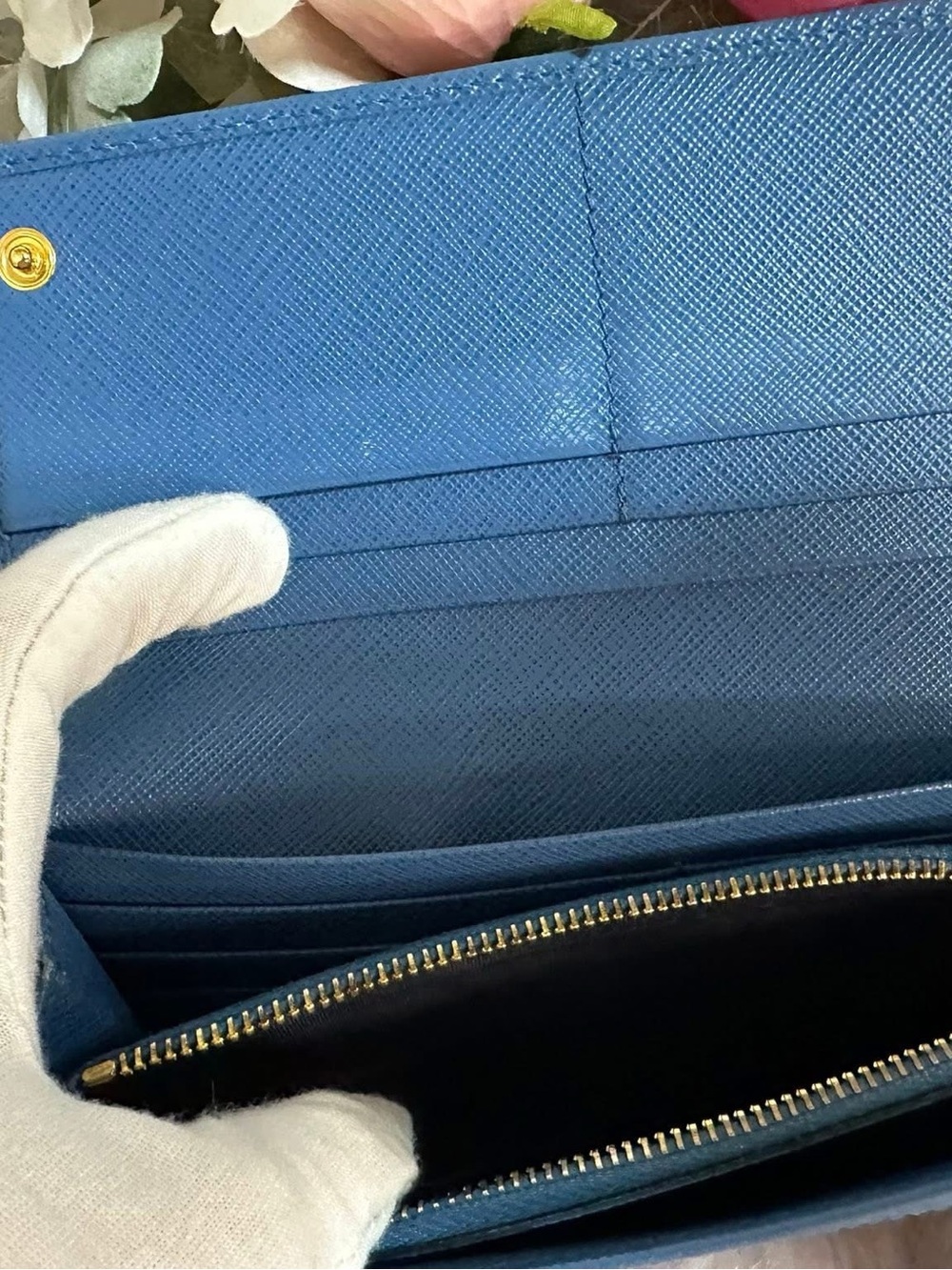 PRADA Bow Long wallet - Picture 6 of 7